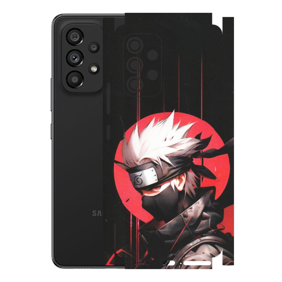 Samsung M/F/Note/Flip and C Phone Skins (All Models) - Naruto Anime Blood - Matte Finish (M-170) Samsung Galaxy A53 (5G)