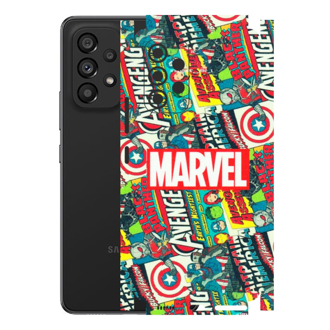 Samsung M/F/Note/Flip and C Phone Skins (All Models) - Marvel Comic Lover - Matte Finish (M-30) Samsung Galaxy A53 (5G)