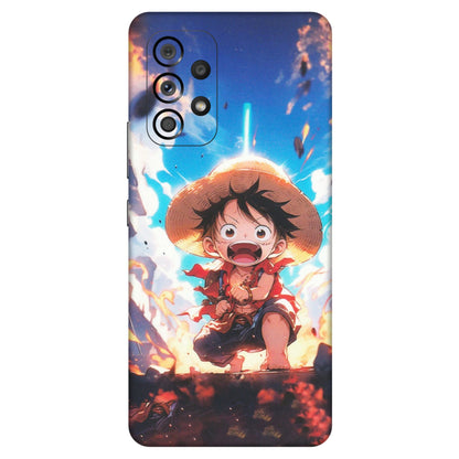 Samsung M/F/Note/Flip and C Phone Skins (All Models) - Toon One Piece Cute Character - Matte Finish (M-35) Samsung Galaxy A53 (5G)