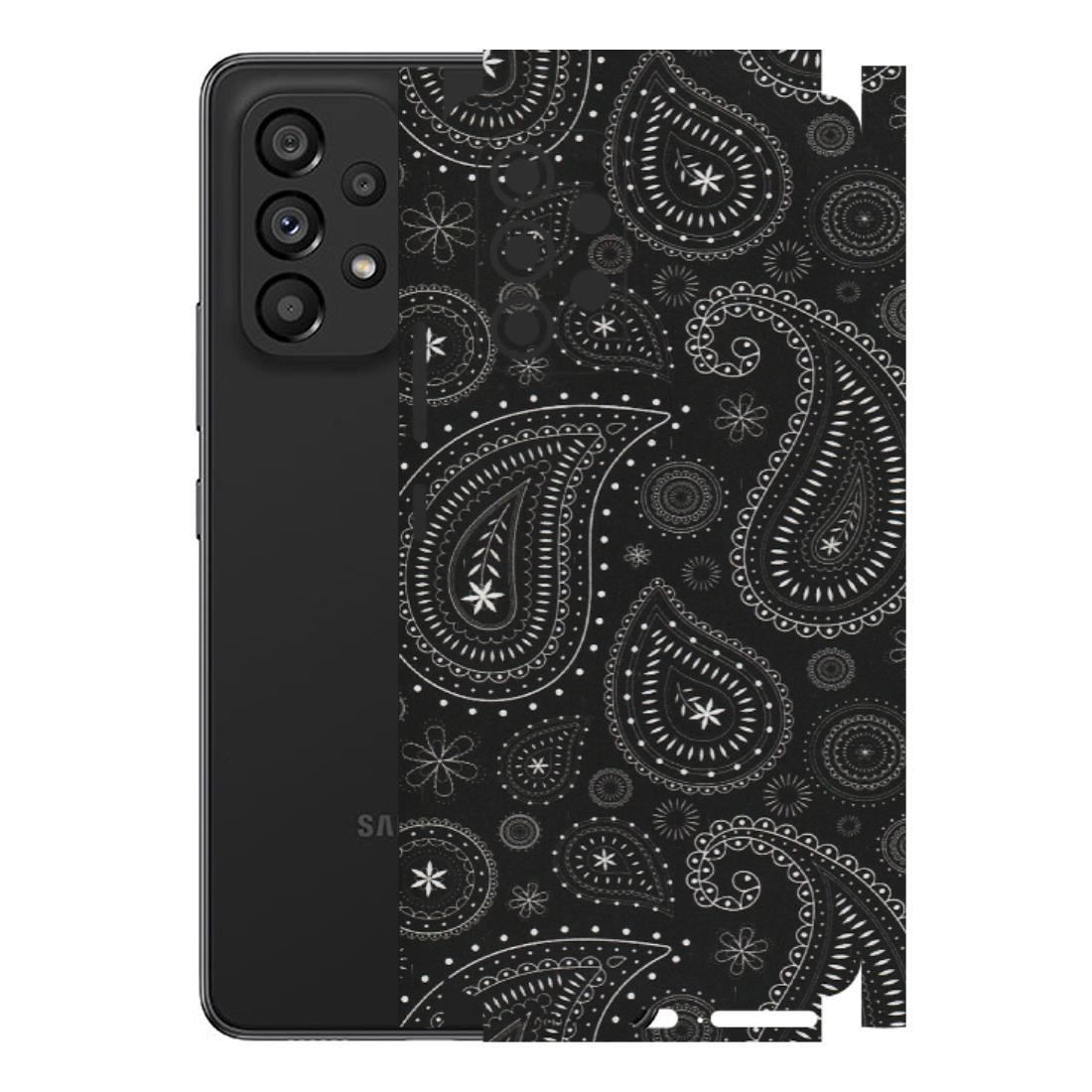 Samsung M/F/Note/Flip and C Phone Skins (All Models) - Black Sober Kerry - Matte Finish (M-37) Samsung Galaxy A53 (5G)