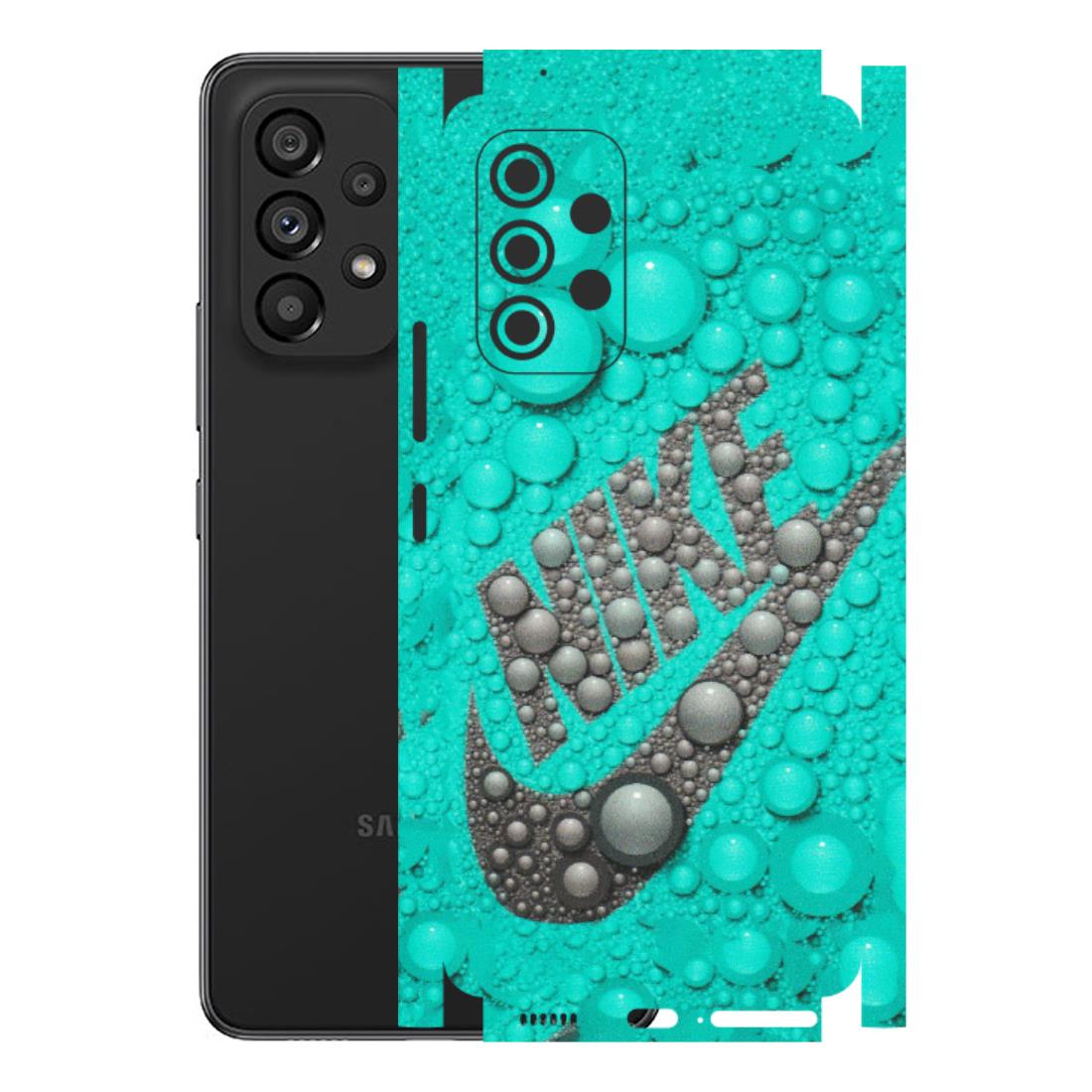 Samsung M/F/Note/Flip and C Phone Skins (All Models) - Shoe Brand Bubbles - Matte Finish (M-42) Samsung Galaxy A53 (5G)