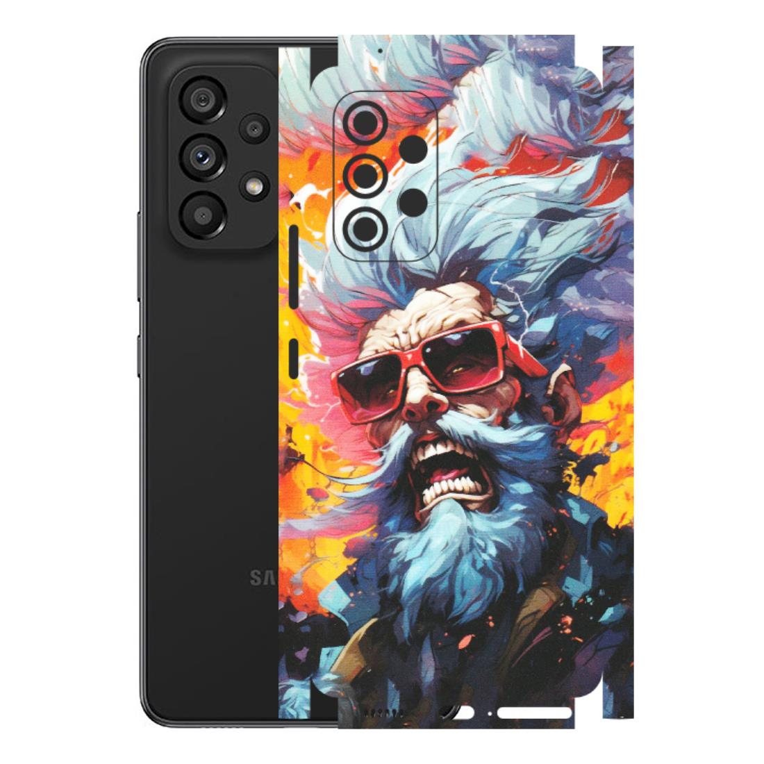 Samsung M/F/Note/Flip and C Phone Skins (All Models) - Daddy Cool Character - Matte Finish (M-43) Samsung Galaxy A53 (5G)