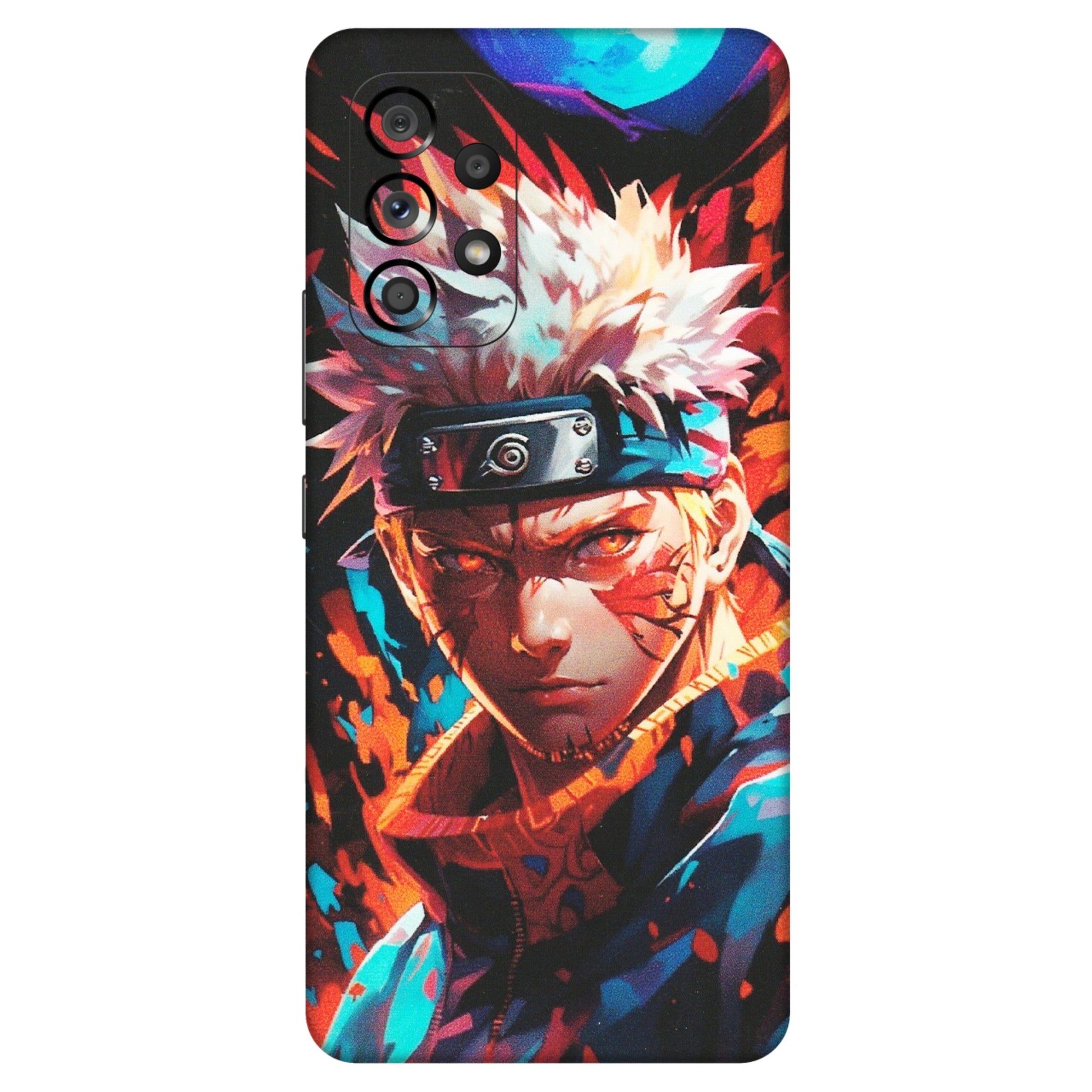 Samsung M/F/Note/Flip and C Phone Skins (All Models) - Anime Ferocious Character - Matte Finish (M-44) Samsung Galaxy A53 (5G)