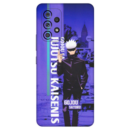 Samsung M/F/Note/Flip and C Phone Skins (All Models) - Jujutsu Kaisen Gojo - Matte Finish (M-05) Samsung Galaxy A53 (5G)