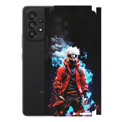 Samsung M/F/Note/Flip and C Phone Skins (All Models) - Kakashi Hatake Naruto - Matte Finish (M-60) Samsung Galaxy A53 (5G)