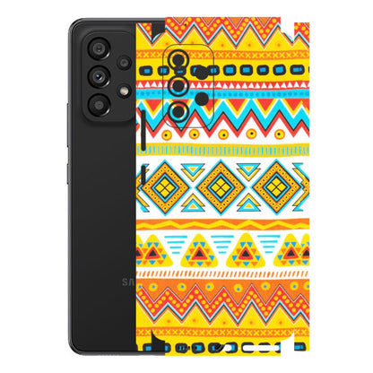 Samsung M/F/Note/Flip and C Phone Skins (All Models) - Mexican Abstract - Matte Finish (M-71) Samsung Galaxy A53 (5G)