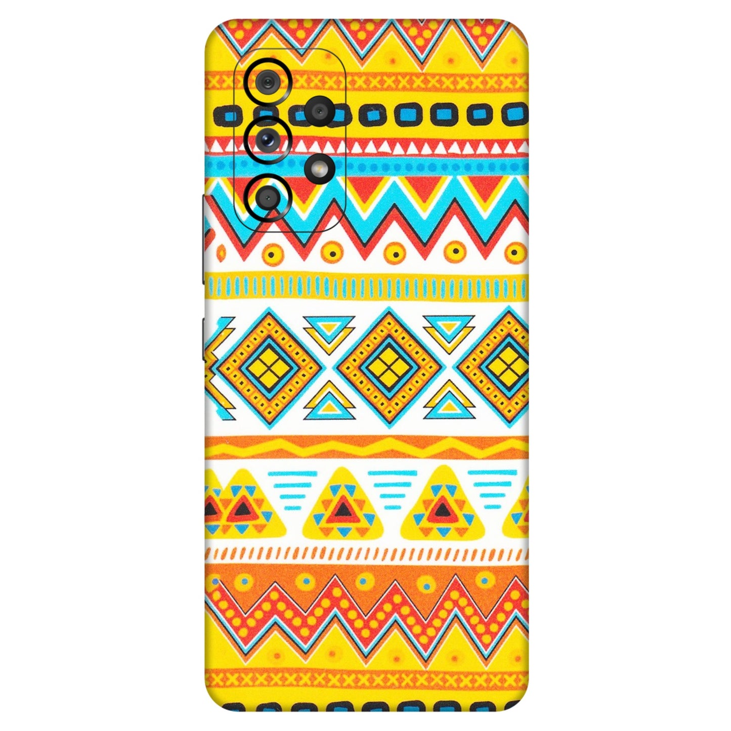Samsung M/F/Note/Flip and C Phone Skins (All Models) - Mexican Abstract - Matte Finish (M-71) Samsung Galaxy A53 (5G)