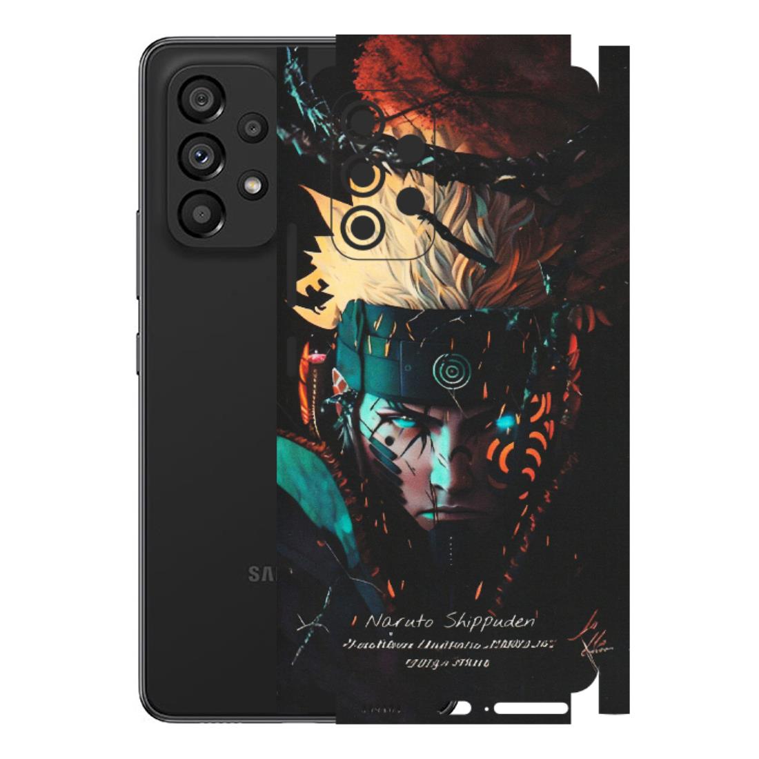 Samsung M/F/Note/Flip and C Phone Skins (All Models) - Naruto Shippuden - Matte Finish (M-76) Samsung Galaxy A53 (5G)