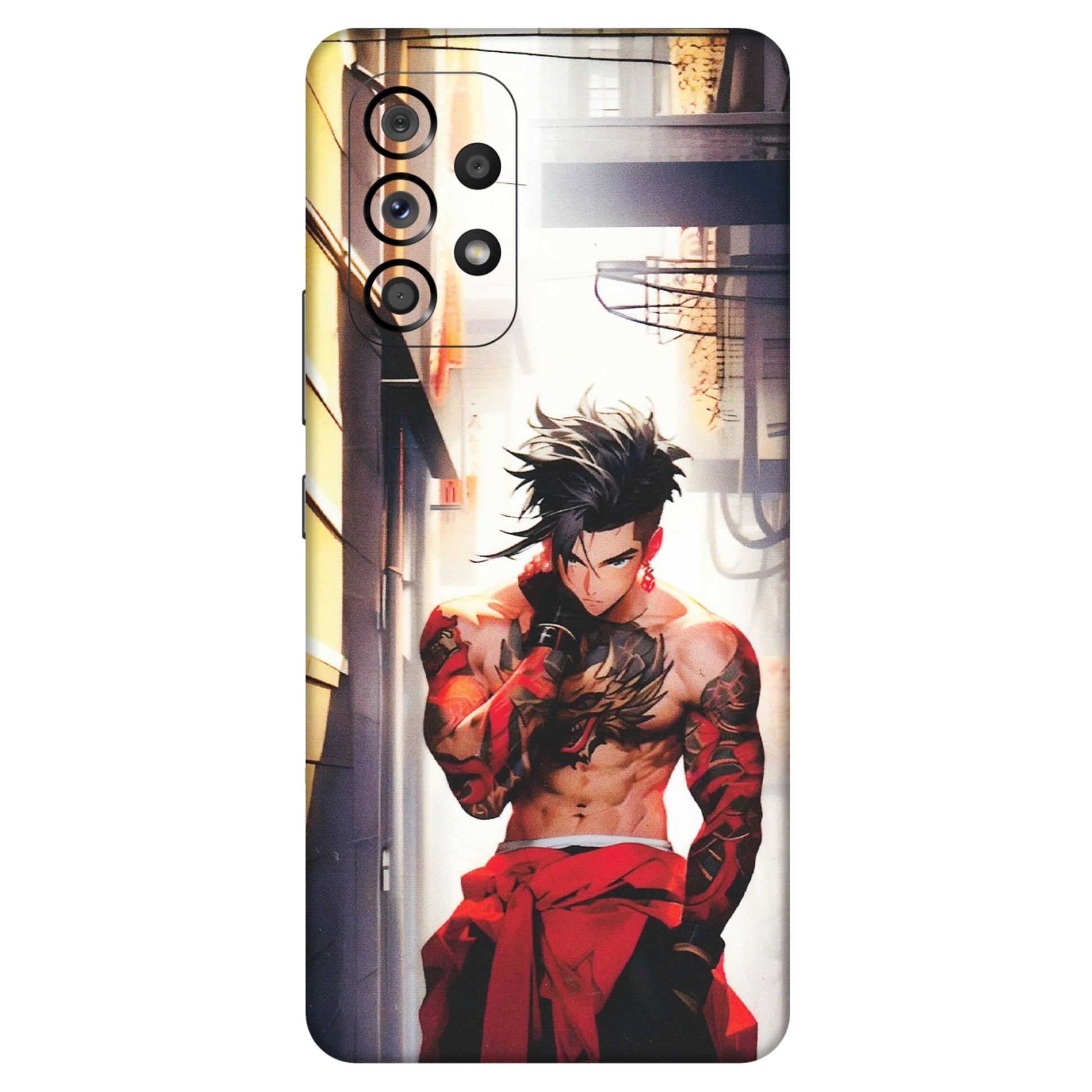 Samsung M/F/Note/Flip and C Phone Skins (All Models) - In the streets of Japan - Matte Finish (M-77) Samsung Galaxy A53 (5G)