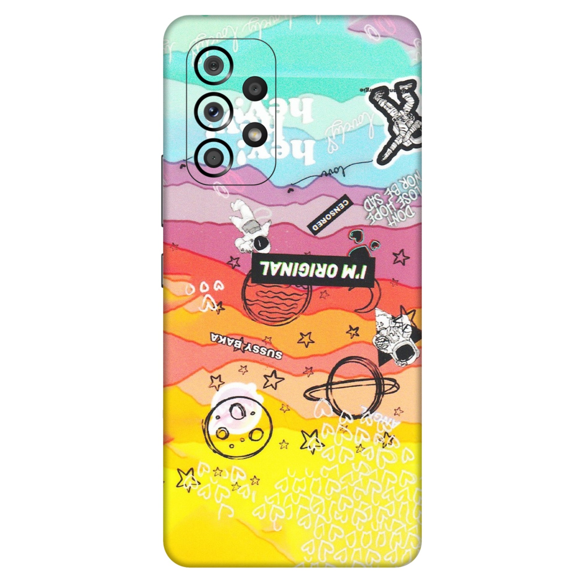 Samsung M/F/Note/Flip and C Phone Skins (All Models) - The Original Astronaut - Matte Finish (M-79) Samsung Galaxy A53 (5G)