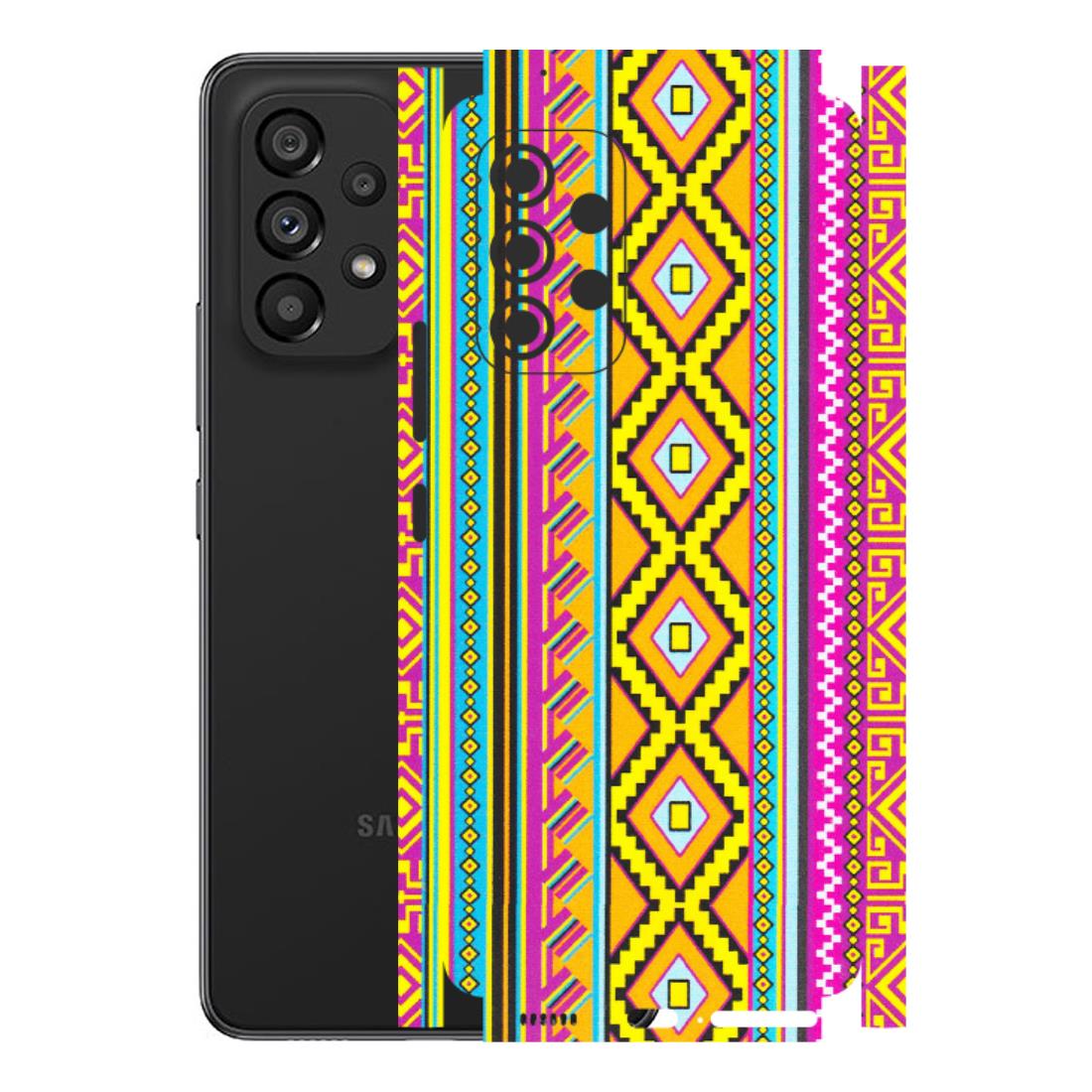 Samsung M/F/Note/Flip and C Phone Skins (All Models) - Thai illustration - Matte Finish (M-89) Samsung Galaxy A53 (5G)