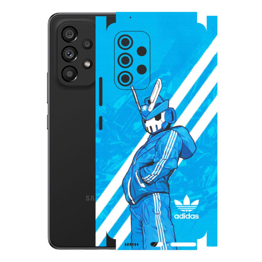 Samsung M/F/Note/Flip and C Phone Skins (All Models) - Battle of Adidas - Matte Finish (M-98) Samsung Galaxy A53 (5G)