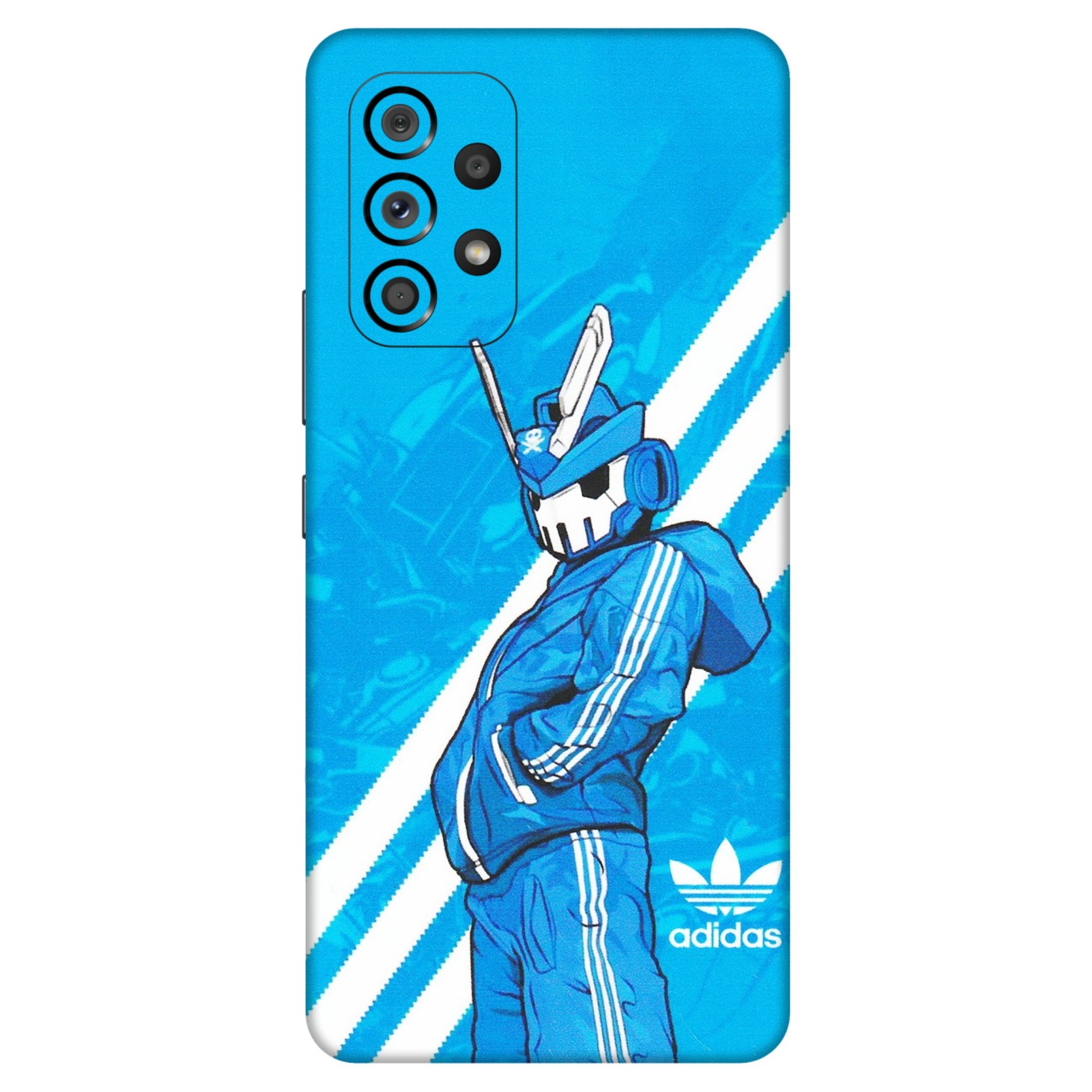 Samsung M/F/Note/Flip and C Phone Skins (All Models) - Battle of Adidas - Matte Finish (M-98) Samsung Galaxy A53 (5G)