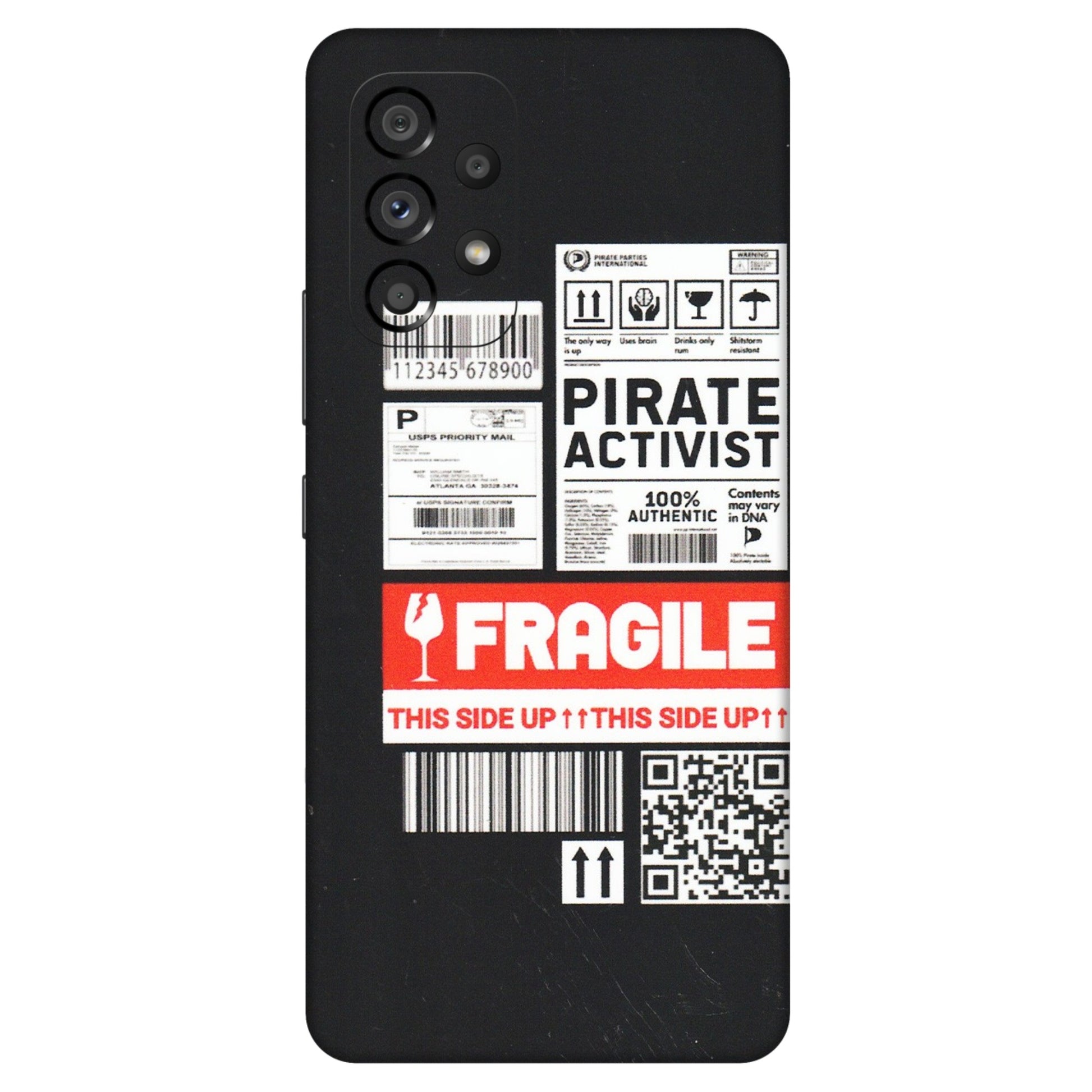 Samsung M/F/Note/Flip and C Phone Skins (All Models) - Handle With Care - Matte Finish (M-99) Samsung Galaxy A53 (5G)
