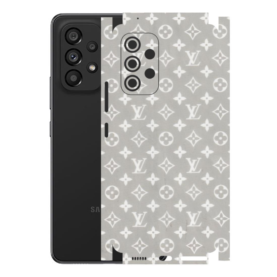 Samsung M/F/Note/Flip and C Phone Skins (All Models) - Luxury Brands Logo - Transparent Finish (T-07) Samsung Galaxy A53 (5G)