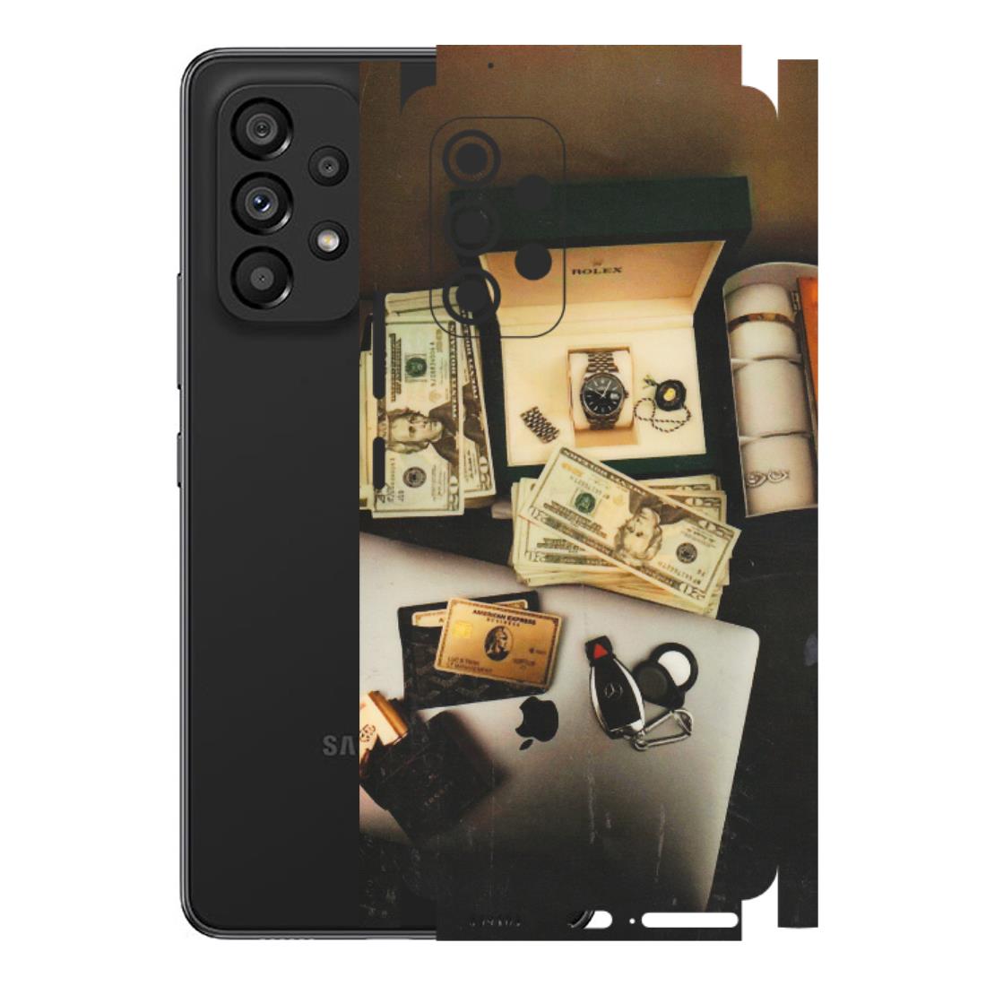 Samsung M/F/Note/Flip and C Phone Skins (All Models) - Luxury Lifestyle - Transparent Finish (T-11) Samsung Galaxy A53 (5G)