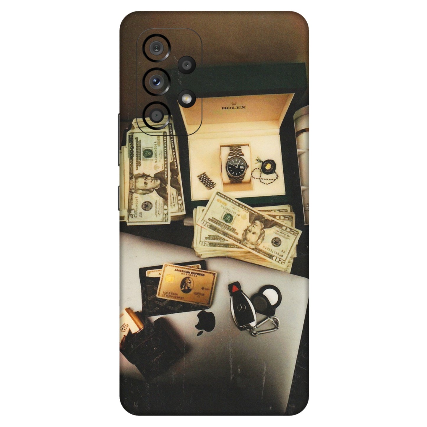 Samsung M/F/Note/Flip and C Phone Skins (All Models) - Luxury Lifestyle - Transparent Finish (T-11) Samsung Galaxy A53 (5G)