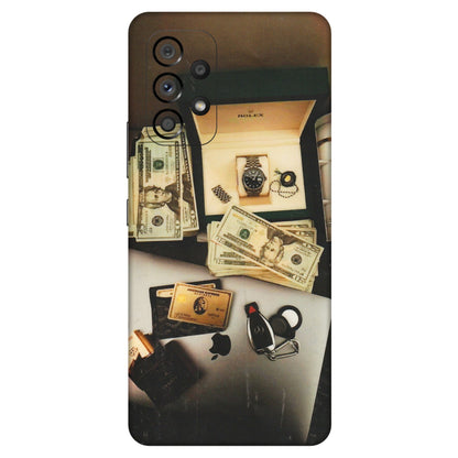 Samsung M/F/Note/Flip and C Phone Skins (All Models) - Luxury Lifestyle - Transparent Finish (T-11) Samsung Galaxy A53 (5G)