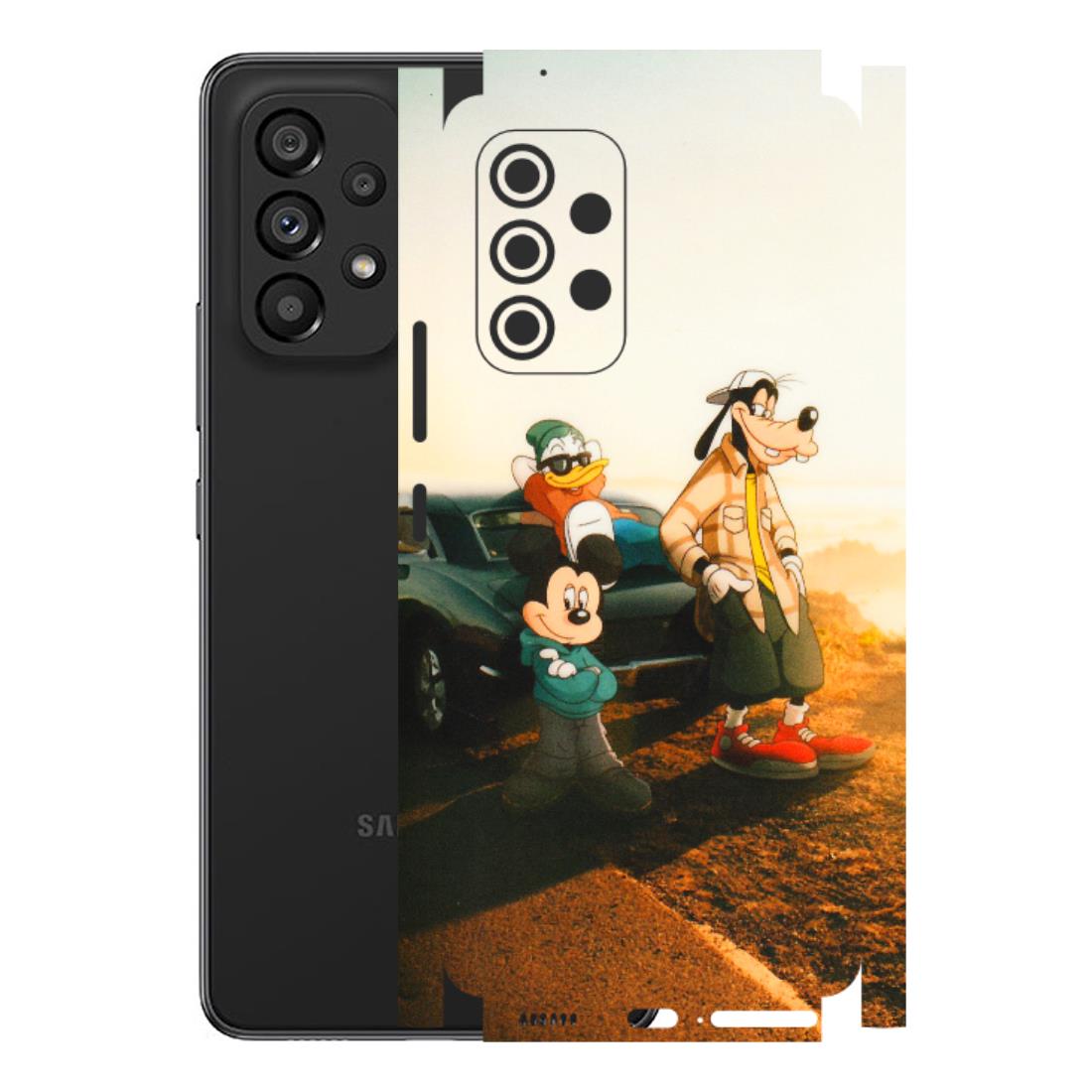 Samsung M/F/Note/Flip and C Phone Skins (All Models) - Hello Mr. Goofy - Transparent Finish (T-13) Samsung Galaxy A53 (5G)