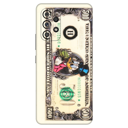 Samsung M/F/Note/Flip and C Phone Skins (All Models) - Five Hundred Dollar Duck - Transparent Finish (T-15) Samsung Galaxy A53 (5G)