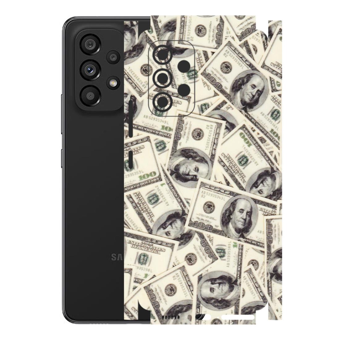 Samsung M/F/Note/Flip and C Phone Skins (All Models) - Dollar Lover - Transparent Finish (T-17) Samsung Galaxy A53 (5G)