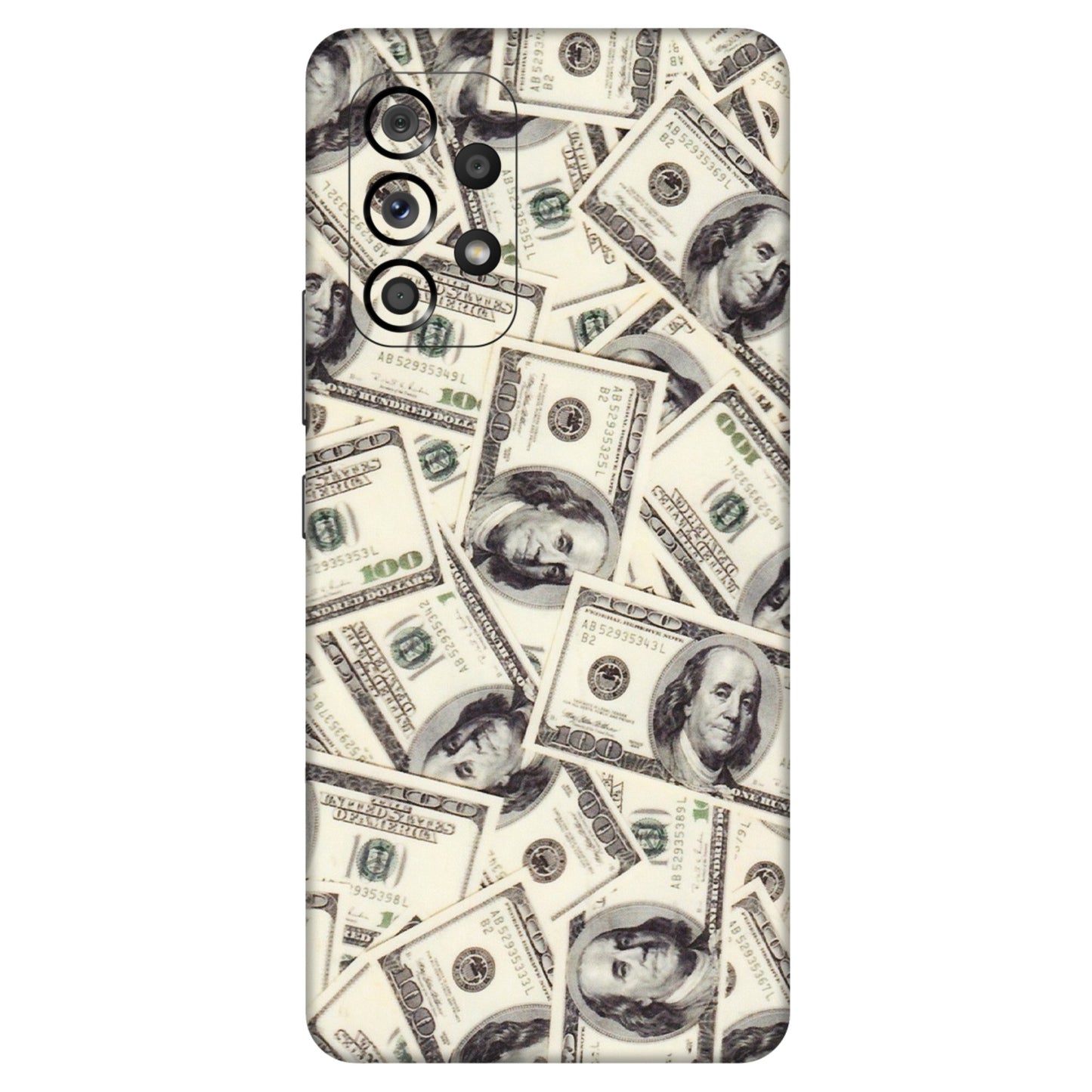 Samsung M/F/Note/Flip and C Phone Skins (All Models) - Dollar Lover - Transparent Finish (T-17) Samsung Galaxy A53 (5G)
