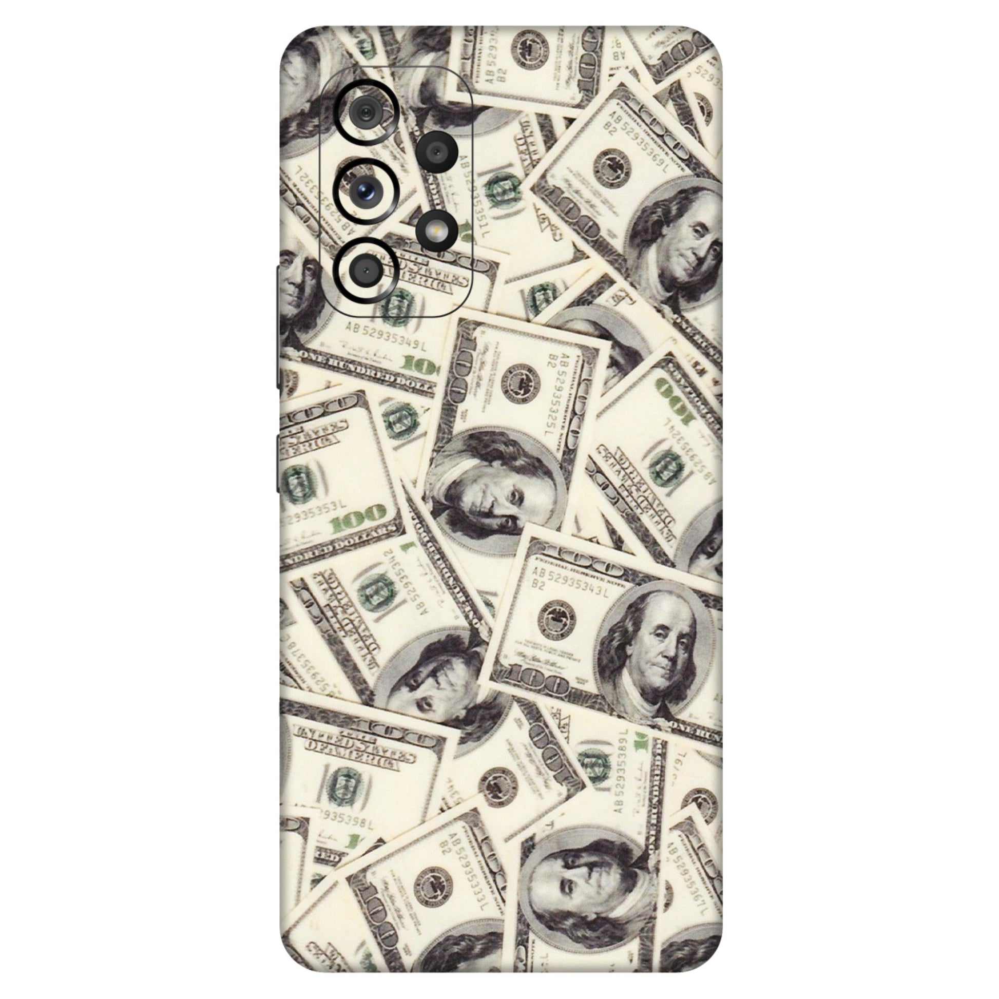Samsung M/F/Note/Flip and C Phone Skins (All Models) - Dollar Lover - Transparent Finish (T-17) Samsung Galaxy A53 (5G)