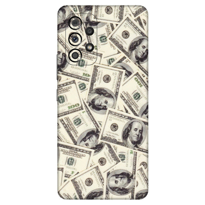 Samsung M/F/Note/Flip and C Phone Skins (All Models) - Dollar Lover - Transparent Finish (T-17) Samsung Galaxy A53 (5G)