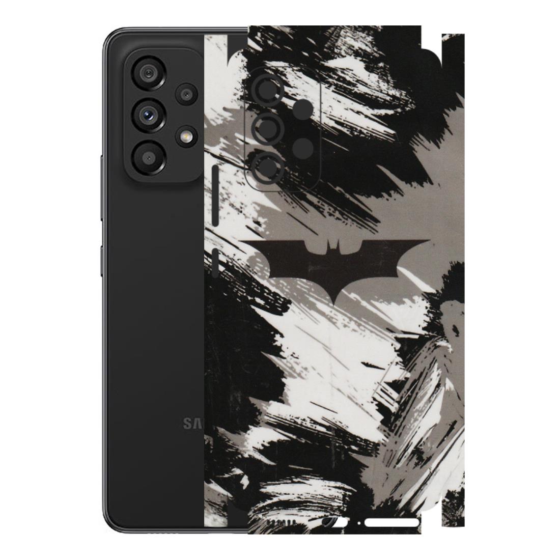 Samsung M/F/Note/Flip and C Phone Skins (All Models) - Batman Fleece DC - Transparent Finish (T-19) Samsung Galaxy A53 (5G)