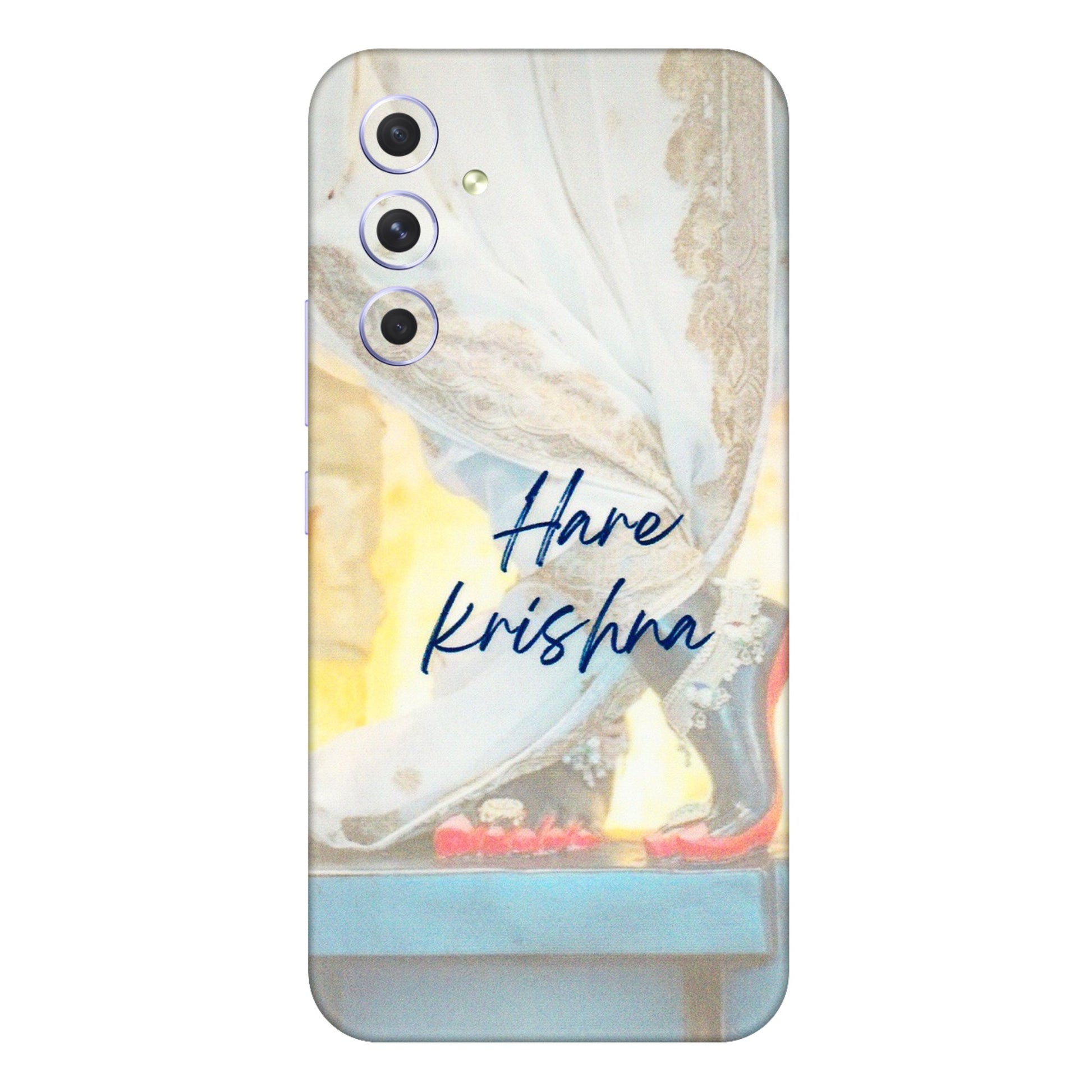 Samsung A/S Series Phone Skins (All Models) - Hare Krishna - 3D Embossed Finish (L-03) Samsung Galaxy A54 (5G)