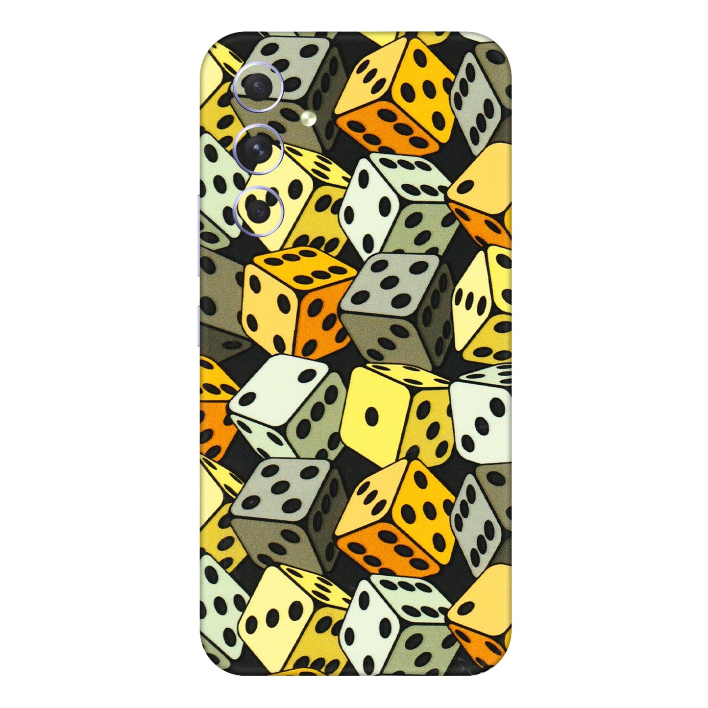 Samsung A/S Series Phone Skins (All Models) - Dices Of Life - 3D Embossed Finish (L-04) Samsung Galaxy A54 (5G)