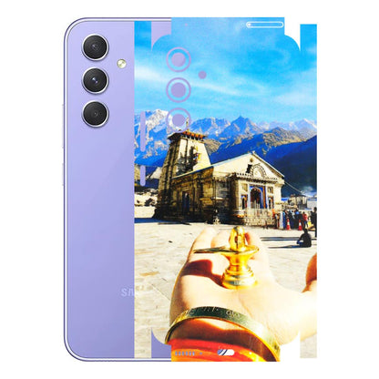 Samsung A/S Series Phone Skins (All Models) - Beauty of Kedarnath - 3D Embossed Finish (L-108) Samsung Galaxy A54 (5G)