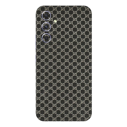 Samsung A/S Series Phone Skins (All Models) - Black G Print - 3D Embossed Finish (L-109) Samsung Galaxy A54 (5G)