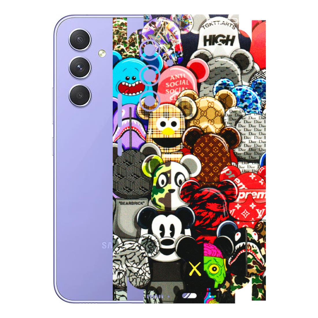 Samsung A/S Series Phone Skins (All Models) - More Mickey Mouses - 3D Embossed Finish (L-118) Samsung Galaxy A54 (5G)