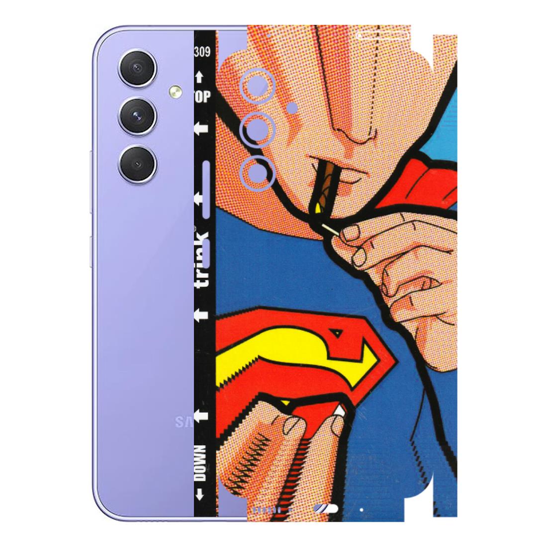 Samsung A/S Series Phone Skins (All Models) - Superman Sutta - 3D Embossed Finish (L-130) Samsung Galaxy A54 (5G)