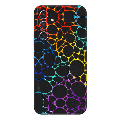 Samsung A/S Series Phone Skins (All Models) - Abstract Art MultiColour - 3D Embossed Finish (L-133) Samsung Galaxy A54 (5G)