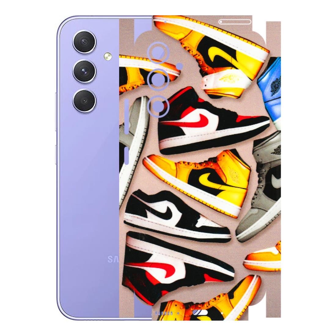 Samsung A/S Series Phone Skins (All Models) - Sneaker Lover - 3D Embossed Finish (L-135) Samsung Galaxy A54 (5G)