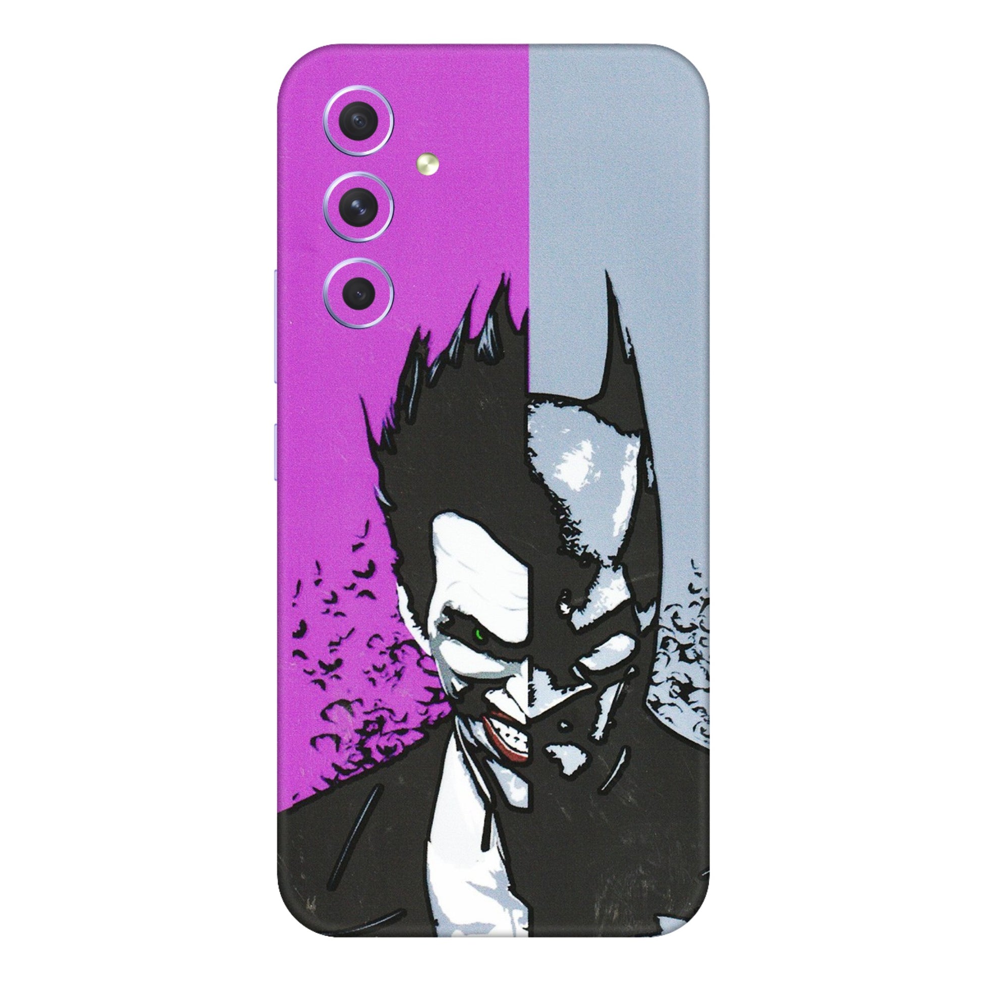 Samsung A/S Series Phone Skins (All Models) - Batman & Joker - 3D Embossed Finish (L-143) Samsung Galaxy A54 (5G)