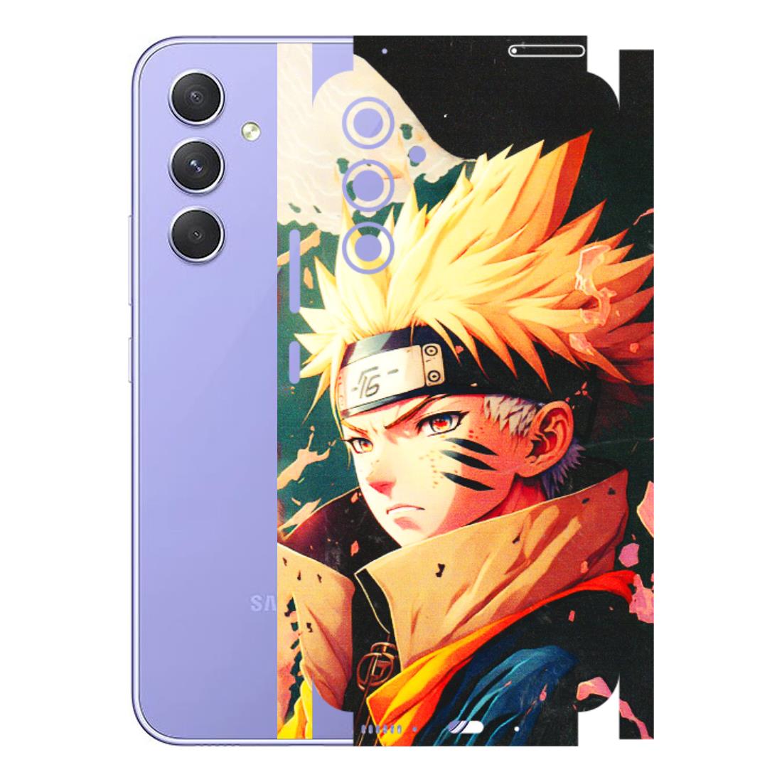 Samsung A/S Series Phone Skins (All Models) - New Naruto - 3D Embossed Finish (L-148) Samsung Galaxy A54 (5G)