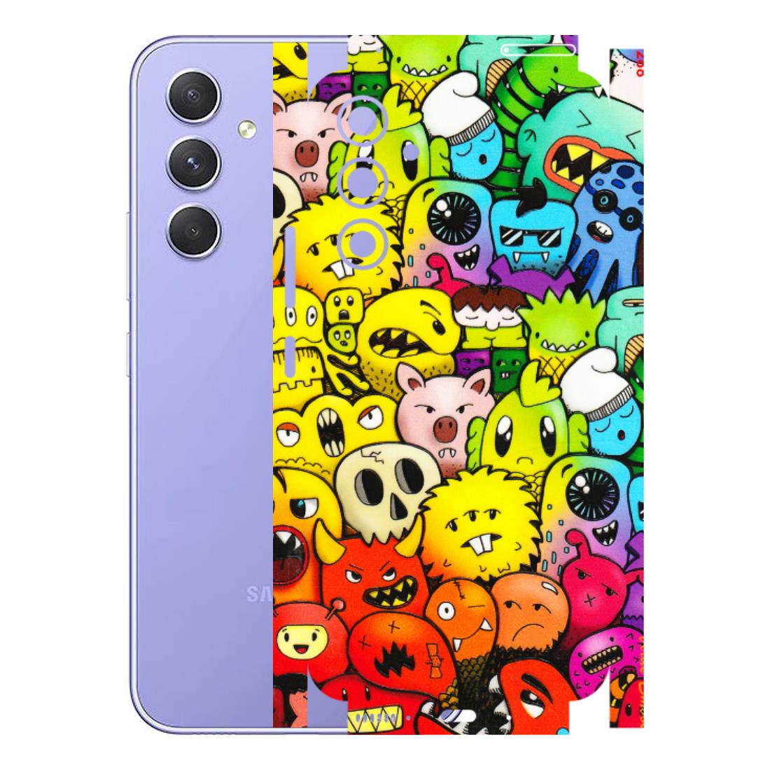 Samsung A/S Series Phone Skins (All Models) - Angry Funkies - 3D Embossed Finish (L-169) Samsung Galaxy A54 (5G)