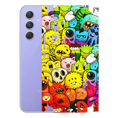 Samsung A/S Series Phone Skins (All Models) - Angry Funkies - 3D Embossed Finish (L-169) Samsung Galaxy A54 (5G)