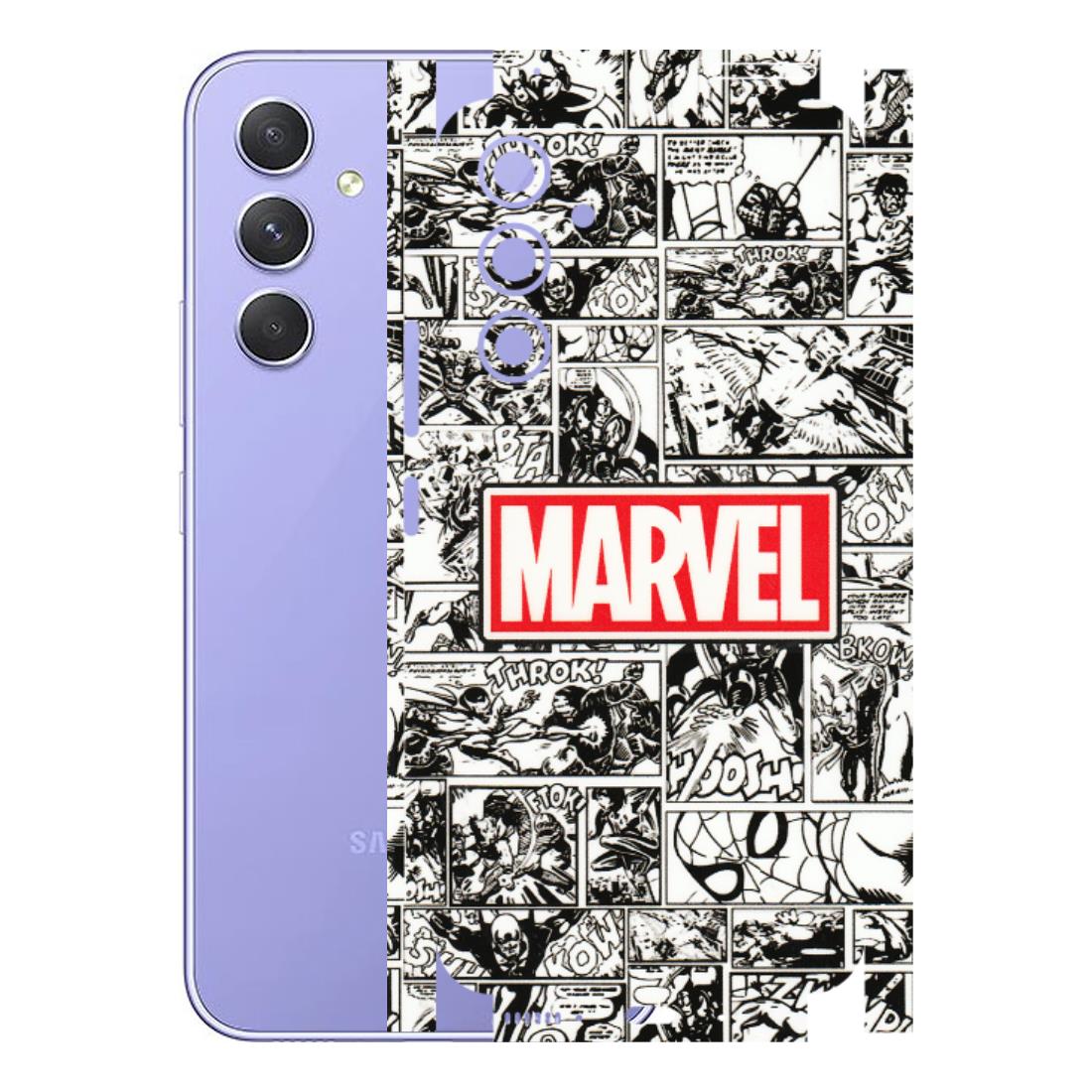 Samsung A/S Series Phone Skins (All Models) - Marvel Comic - 3D Embossed Finish (L-171) Samsung Galaxy A54 (5G)