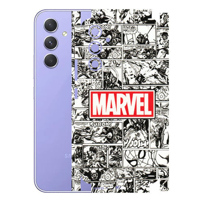 Samsung A/S Series Phone Skins (All Models) - Marvel Comic - 3D Embossed Finish (L-171) Samsung Galaxy A54 (5G)