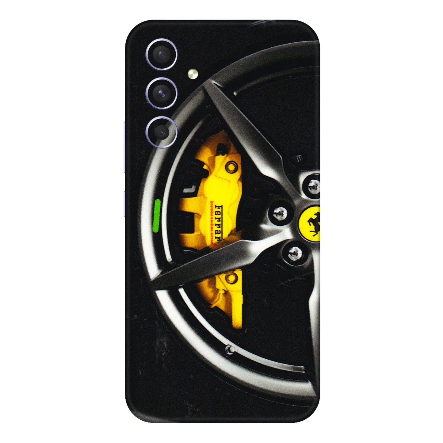 Samsung A/S Series Phone Skins (All Models) - Ferrari Wheel Alloy - 3D Embossed Finish (L-173) Samsung Galaxy A54 (5G)