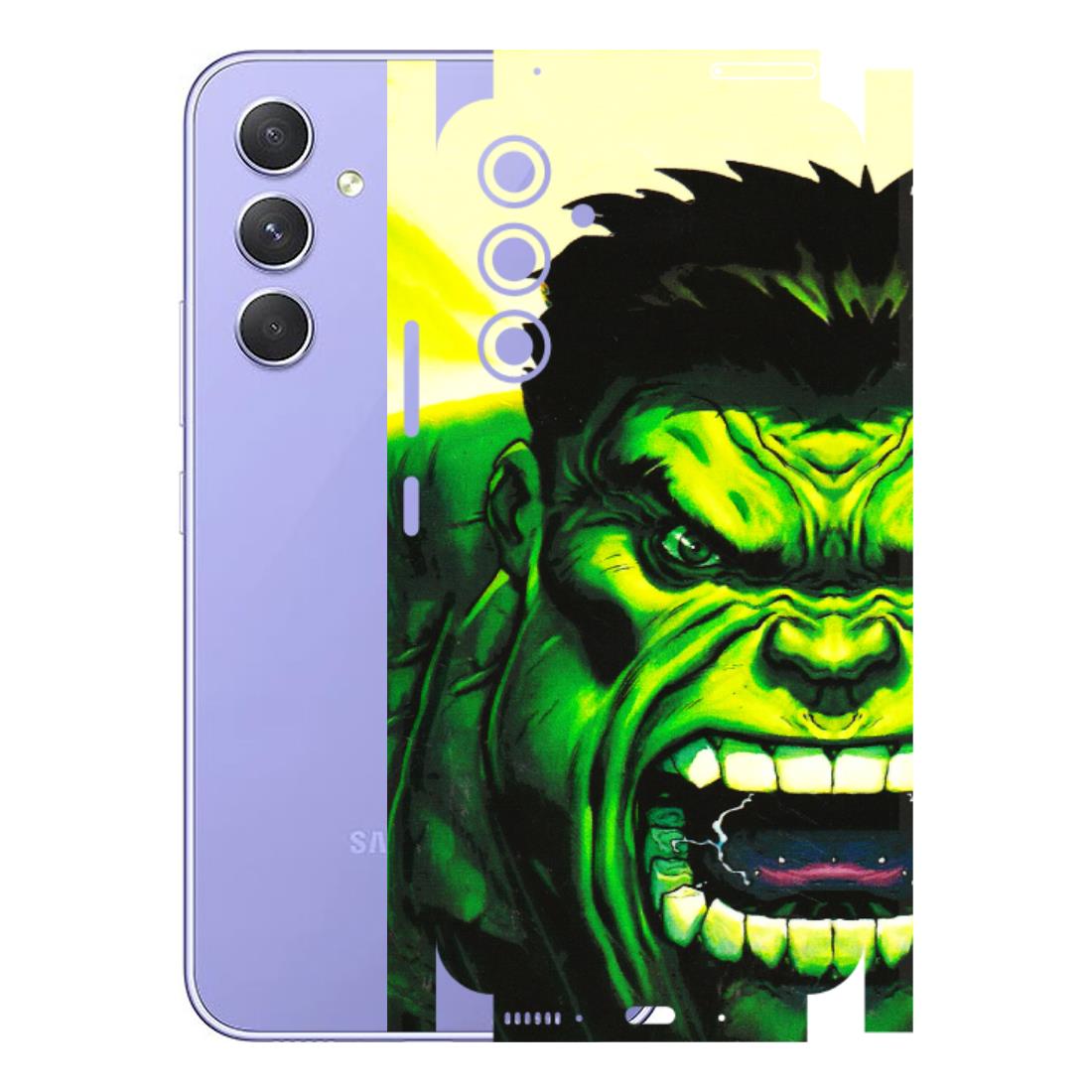 Samsung A/S Series Phone Skins (All Models) - Hulk - 3D Embossed Finish (L-180) Samsung Galaxy A54 (5G)
