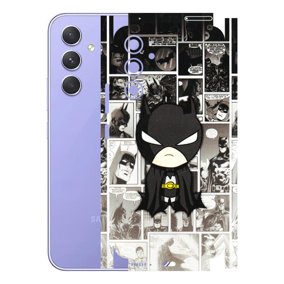 Samsung A/S Series Phone Skins (All Models) - Toon Batman - 3D Embossed Finish (L-182) Samsung Galaxy A54 (5G)
