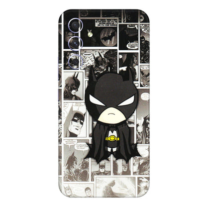 Samsung A/S Series Phone Skins (All Models) - Toon Batman - 3D Embossed Finish (L-182) Samsung Galaxy A54 (5G)