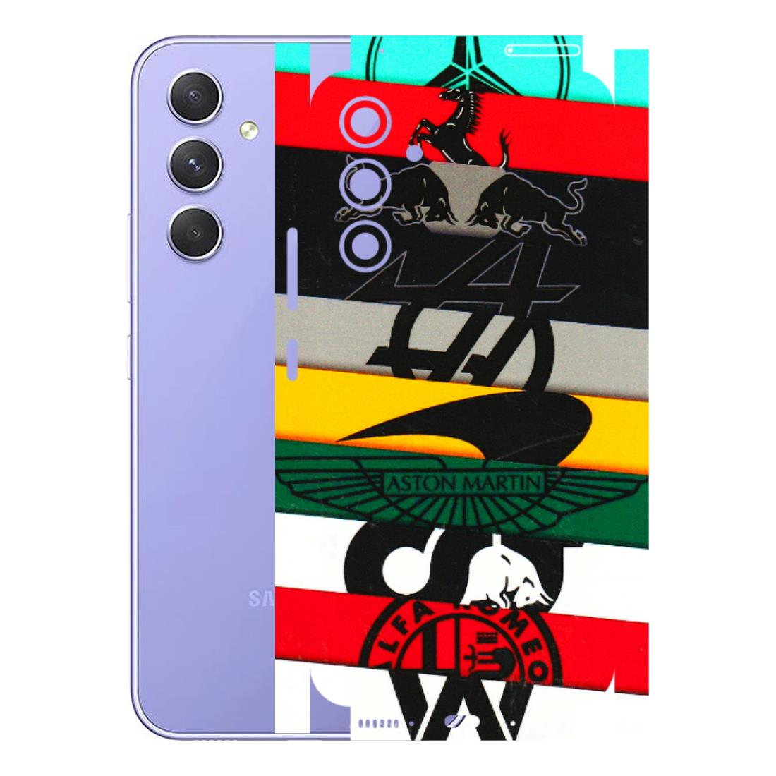 Samsung A/S Series Phone Skins (All Models) - Multi Designer Brands - 3D Embossed Finish (L-187) Samsung Galaxy A54 (5G)