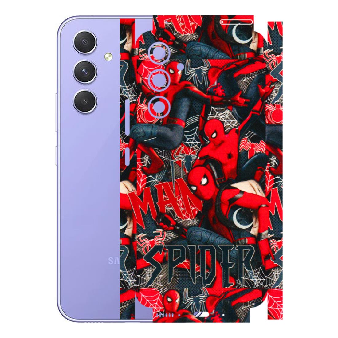 Samsung A/S Series Phone Skins (All Models) - SpiderMan Cool - 3D Embossed Finish (L-188) Samsung Galaxy A54 (5G)