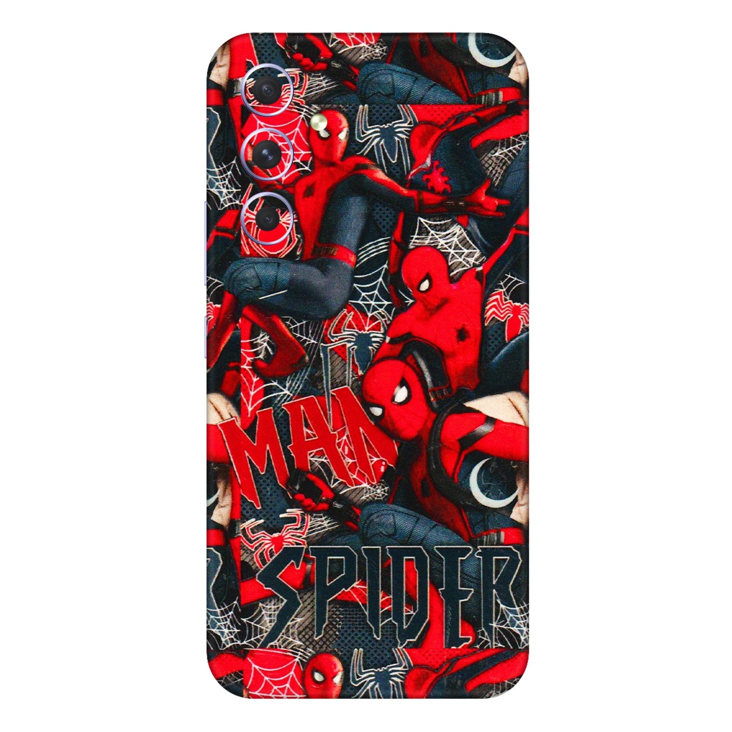 Samsung A/S Series Phone Skins (All Models) - SpiderMan Cool - 3D Embossed Finish (L-188) Samsung Galaxy A54 (5G)